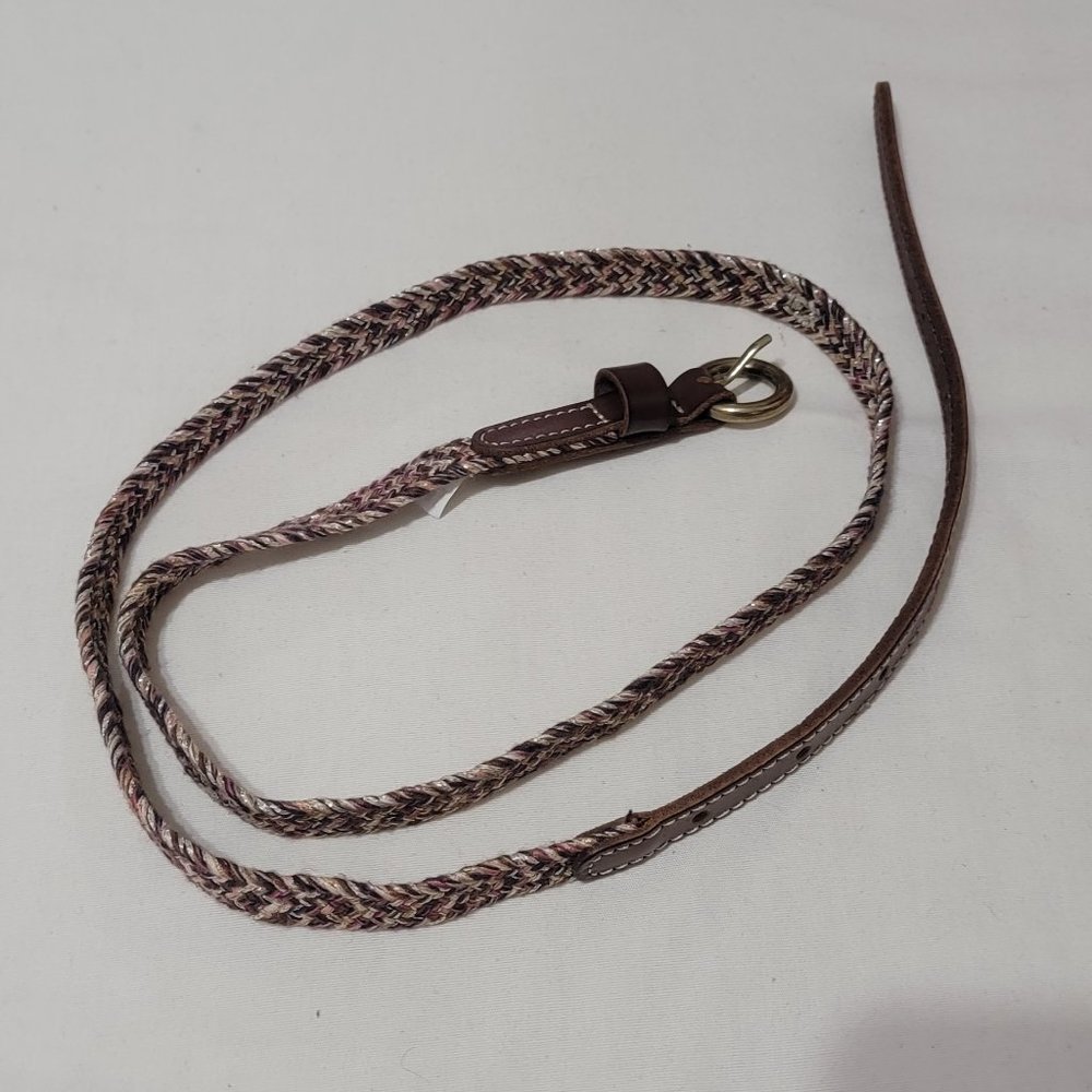 NWOT American Eagle Multicolored Braided Cloth Belt